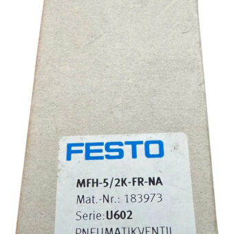 Festo Mfh-5/2k-fr-na Valvula De Selenoide