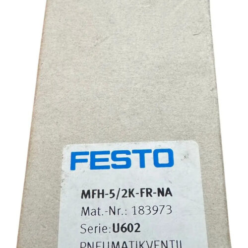 Festo Mfh-5/2k-fr-na Valvula De Selenoide