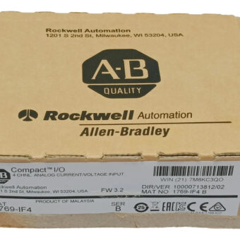 Allen Bradley 1769-if4 Módulo De Entrada Analógica