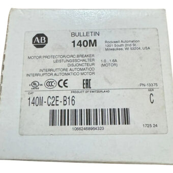 Allen Bradley 140m-c2e-b16 Interruptor Automático 1.0...1.6a