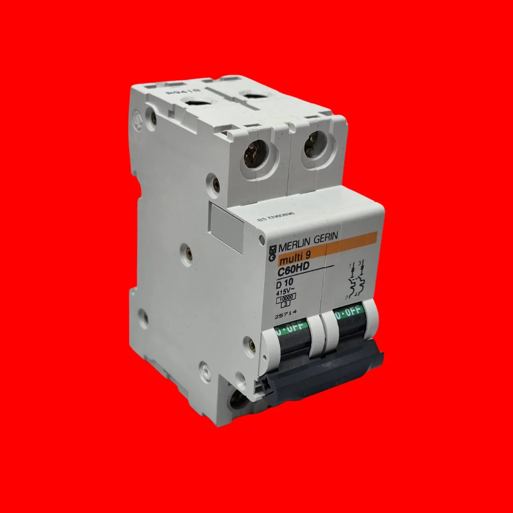 Merlin Gerin Multi 9 C60 Hd D10 Interruptor De Circuito 2pol - Imagen 4