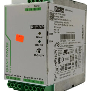 Phoenix Contact Quint-ps/3ac/24dc/20 2866792 Fuente De Poder