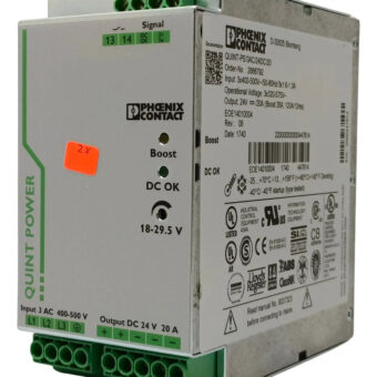Phoenix Contact Quint-ps/3ac/24dc/20 2866792 Fuente De Poder
