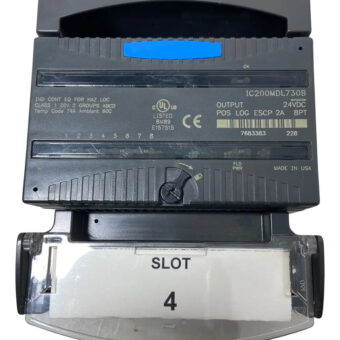 Ge-fanuc Ic200mdl730b Output Pos Log Escp 2a 8pt.