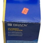 Brady Mc1-1000-595-wt-bk Cinta De Etiquetas De Vinilo Azul