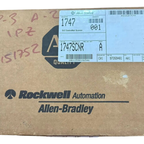 Allen Bradley 1747-scnr Modulo - Slc Controlnet Scanner