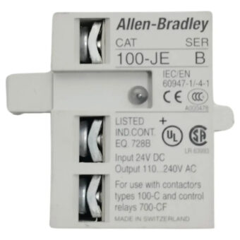 Allen Bradley 100-je Ser B Interfaz Electronica