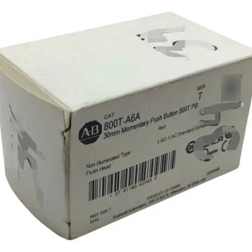 Allen Bradley 800t-a6a Momentáneos Contacto Pulsador