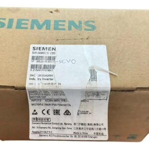6sl3210-5be17-5cv0 Siemens Sinamics Variador V20 1hp 380-480
