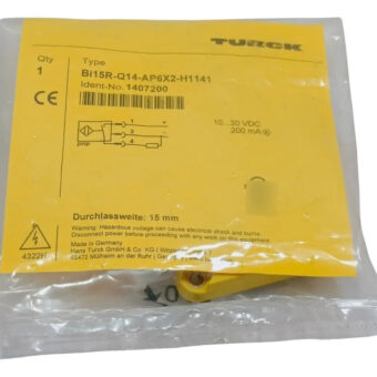 Bi15r-q14-ap6x2-h1141 Turck Small Ring Inductive Sensor 10-3