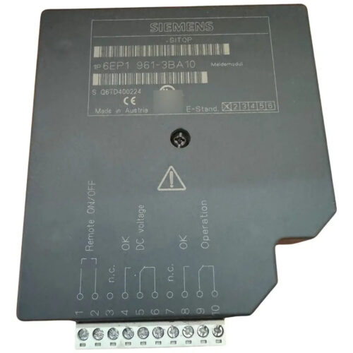 Módulo De Señalización Siemens 6ep1 961-3ba10 Sitop
