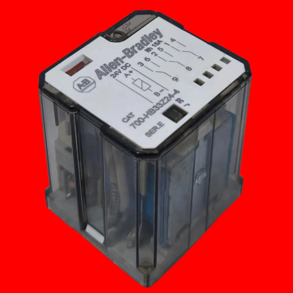 Allen Bradley 700-hb33z24-4 General Relay Square Base - Imagen 7