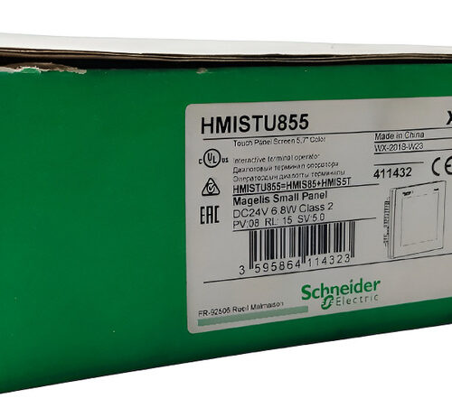 Scheneider Electric Hmistu855 Pantalla Tactil Gris Oscuro