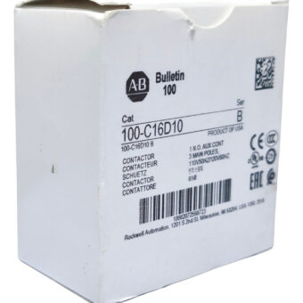 Allen Bradley 100-c16d10 Contactor