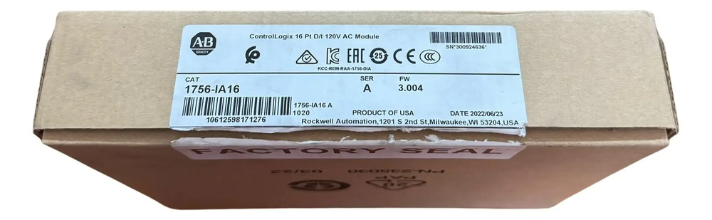 1756-ia16 Modulo De Entrada Allen Bradley