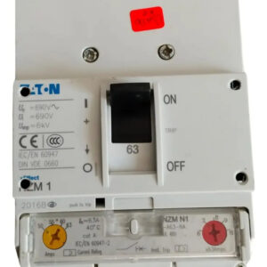 Eaton Nzm 1 N1 Nzm1 N1 690v 40a 3 Polos. Interruptor