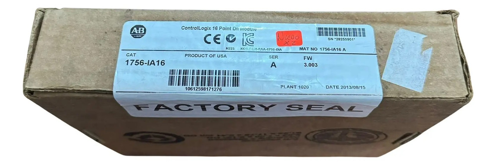 1756-ia16 Allen-bradley Controllogix Input Module 16 Point