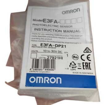 Sensor Fotoelectrico Omrom E3fa-dp21