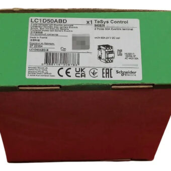 Lc1d50abd Telemecanique Contactor Tesys 50 Amp Bob 24vdc