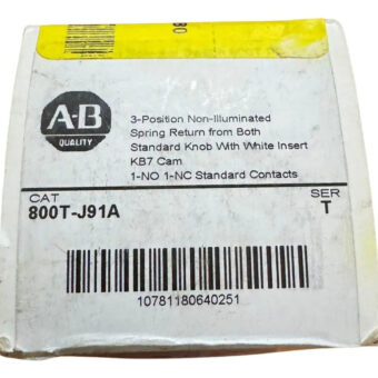 Allen Bradley 800t-j91a Ser. T