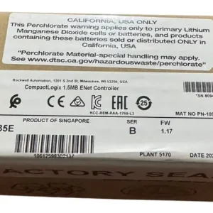 Allen Bradley Cpu 1769-l35e Para Plc Compactlogix Ethernet.
