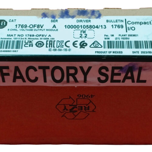 Nuevo Allen Bradley 1769-of8v Modul Analogo Compactlogix Plc