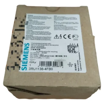 Siemens 3ru1136-4fb0 Rele De Sobrecarga