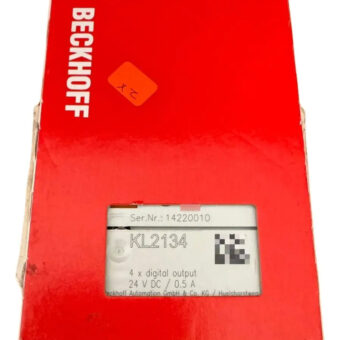 Beckhoff Kl2134 4-channel Digital Output Terminal 24vdc 0.5a