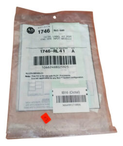 Allen Bradley 1746-rl41 1746rl41 Kit De Etiqueta