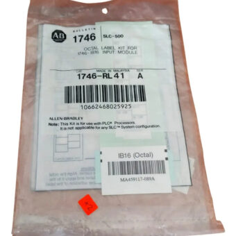 Allen Bradley 1746-rl41 1746rl41 Kit De Etiqueta