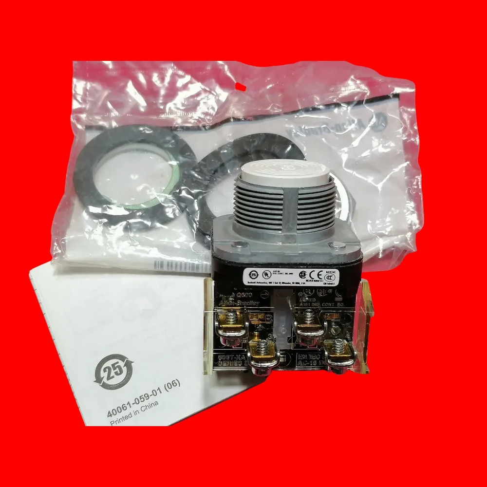 800t-a5a Allen-bradley Boton Pulsador Blanco Blanco - Imagen 4