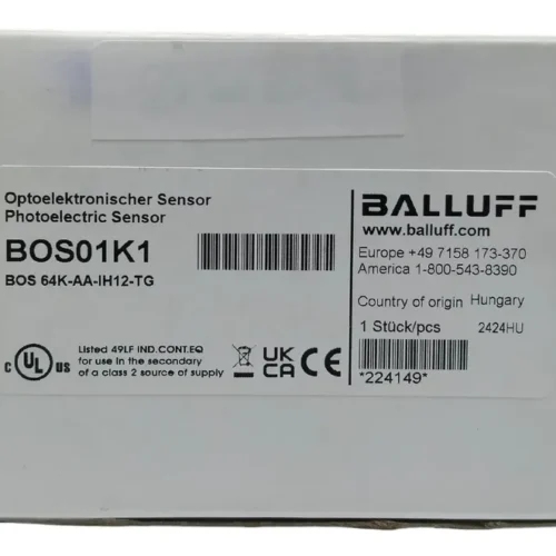 Balluff Bos01k1 Bos 64k-aa-ih12-tg Sensor Fotoelectrico