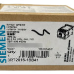 Siemens 3rt2016-1bb41 Contactor De Potencia
