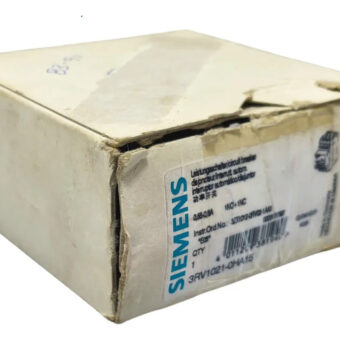Siemens 3rv1021-0ha15-zx95 Circuit-breaker Size S0