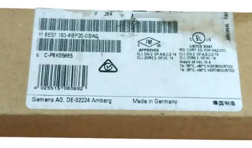 6es7193-6bp20-0ba0 Siemens Simatic Et200sp Baseunit