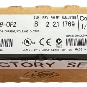 Allen Bradley 1769-of2 Compactlogix 2-ch Corriente/tensión
