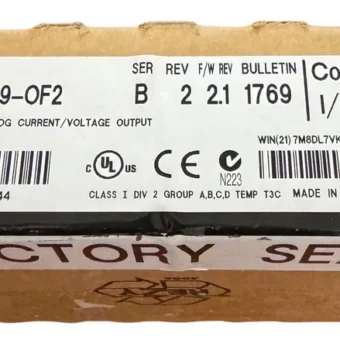 Allen Bradley 1769-of2 Compactlogix 2-ch Corriente/tensión