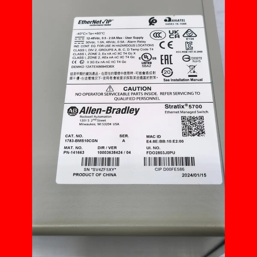 1783-bms10cgn Allen Bradley Interruptor Ethernet Stratix - Imagen 7