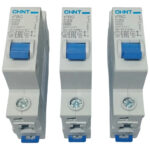 Chint Ebc C20 Interruptor De Circuito , Lote De 3 Pz