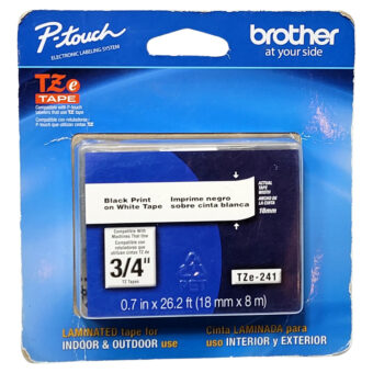 Brother Cinta Laminada Tze-241 Negro