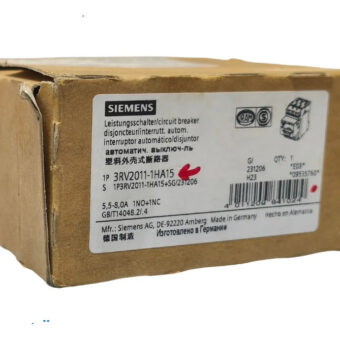 Guardamotor Siemens 3rv2011-1ha15 50hz/60hz