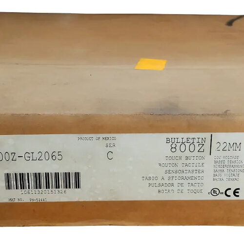Allen Bradley 800z-gl2065 Touch Button Sensor Amarillo