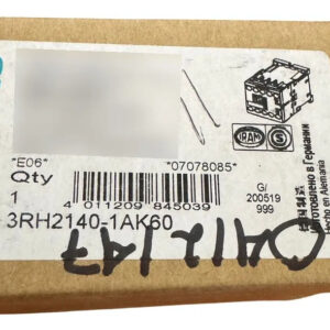Contactor Siemens Sirius 110/120v 3rh2140-1ak60