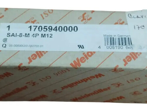 Weidmuller 1705940000 Sai-8-m 4p M12 Beige