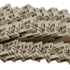 Lote De 10 Pz. Wdk2.5 Conector De Terminal Weidmuller Beige