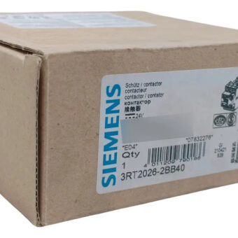 3rt2026-2bb40 Siemens Contactor 25a Bob-24vdc S0 1na-1nc