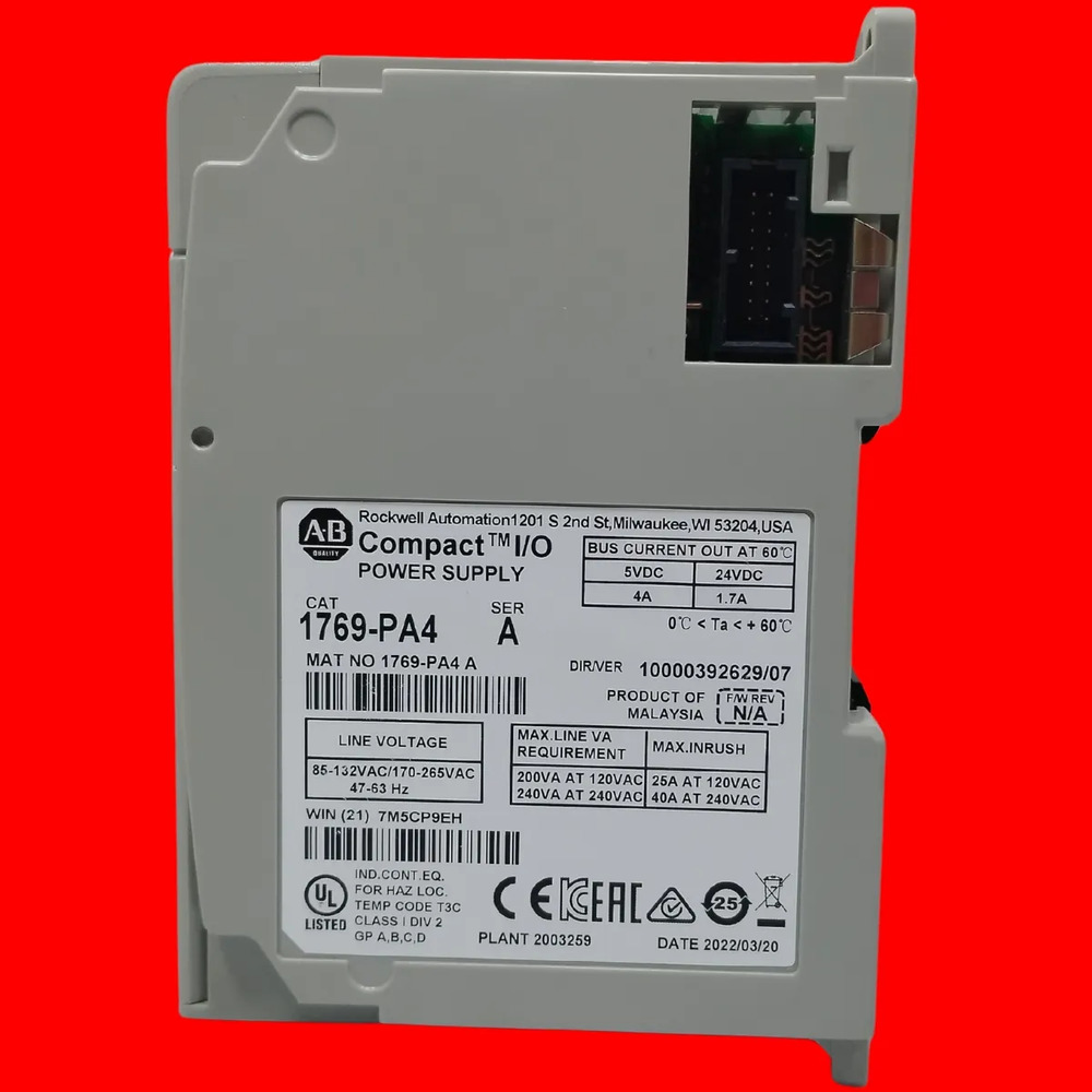 Allen Bradley 1769-pa4 Fuente De Alimentacion Compactlogix S - Imagen 5