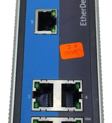 Eds-305 Moxa Industrial Unmanaged Ethernet Switch 5-ports