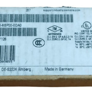 Siemens 6es7 193-6bp00-0da0 Simatic Et200sp