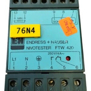 Endress & Hauser Ftw-420 Transmisor Límite De Nivel 24 Vcc
